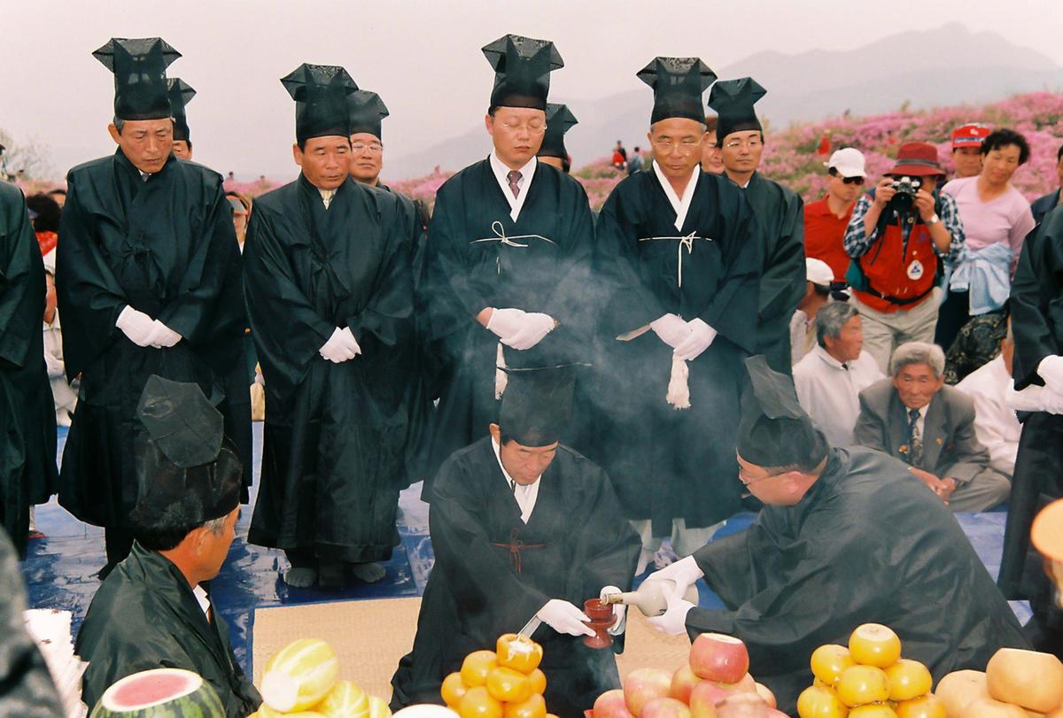 2003 황매산 철쭉제단