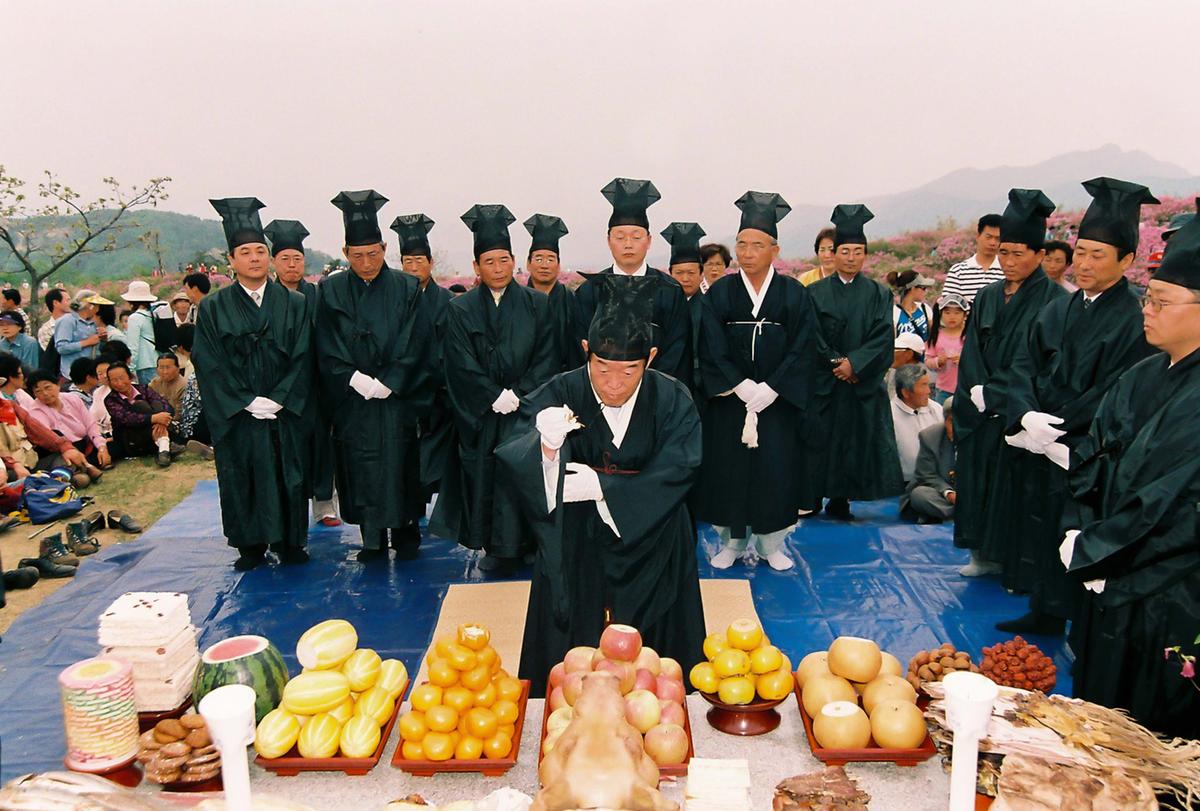 2003 황매산 철쭉제단