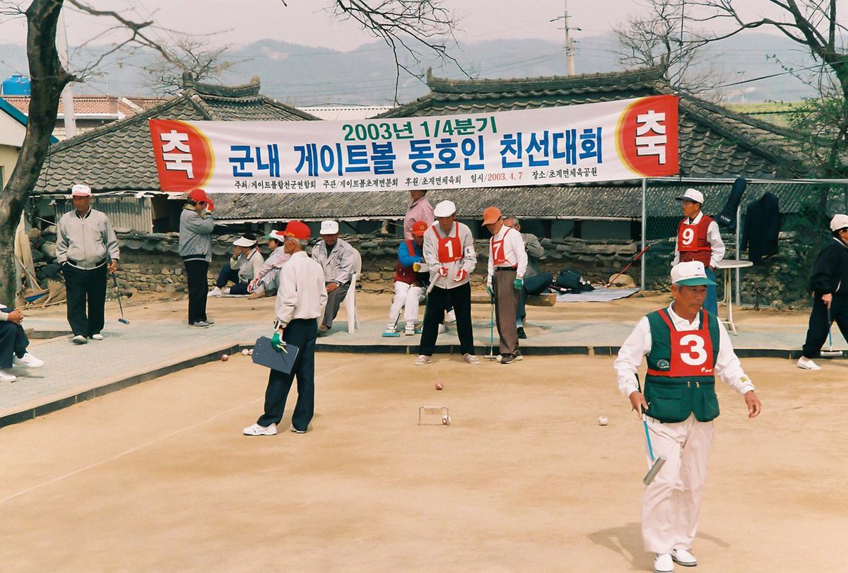 2003년 1-4분기 군내 게이트볼 동호인 친선대회