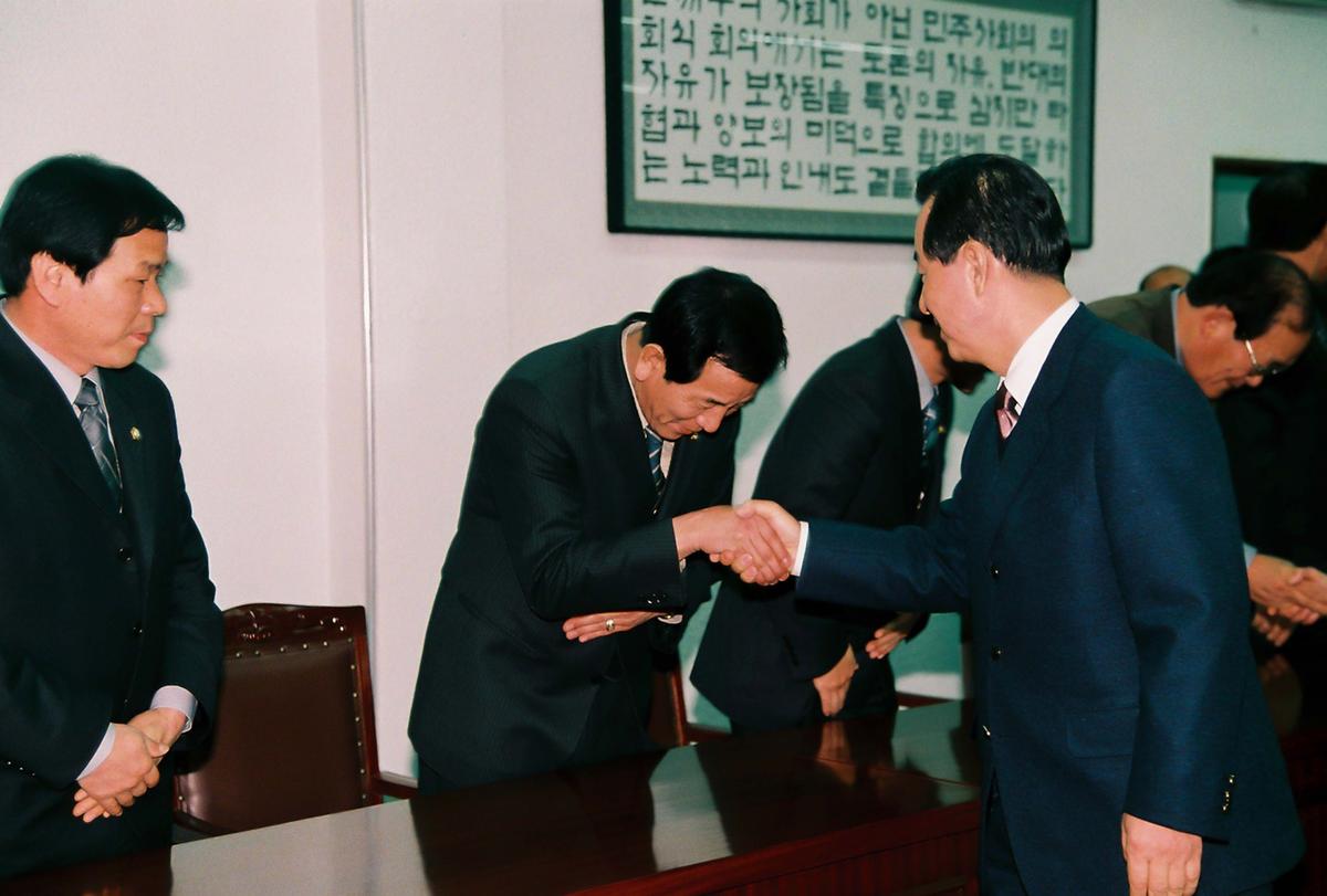 2003년도 군정업무보고