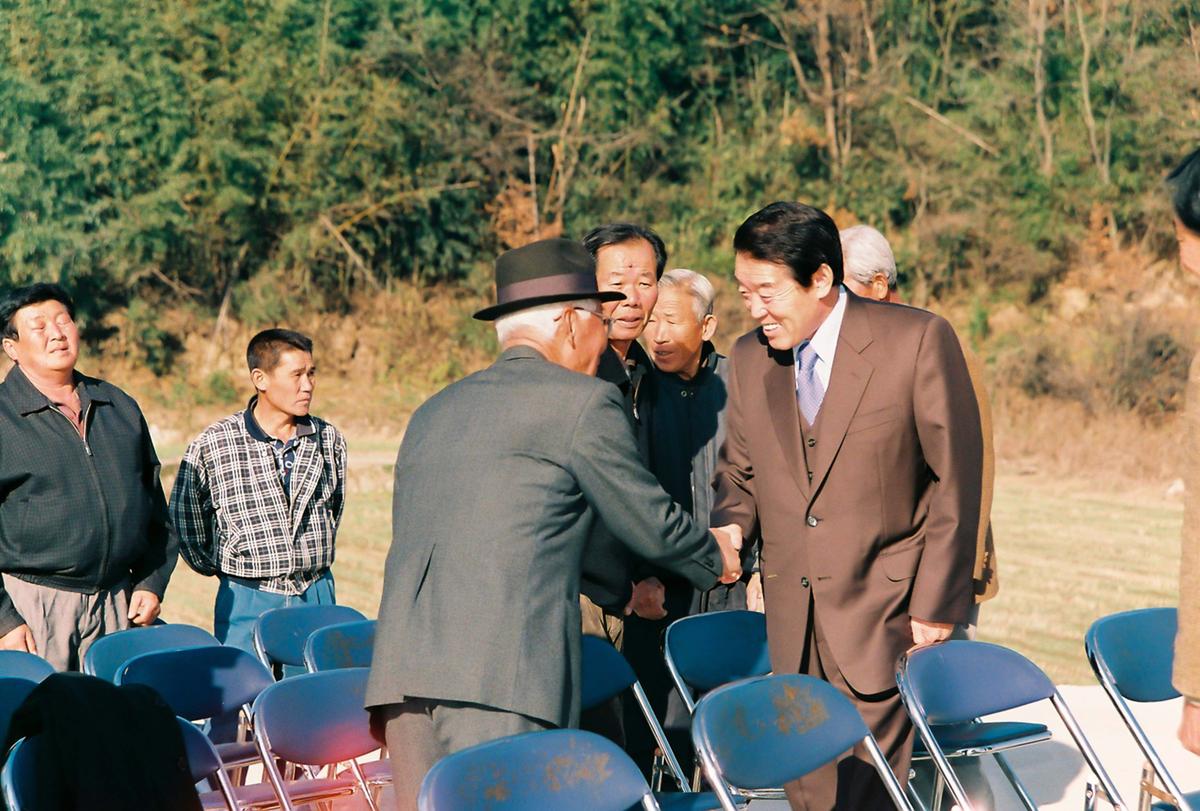 안구교량 준공식