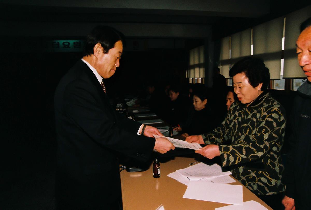 군정 모니터 요원과의 간담회