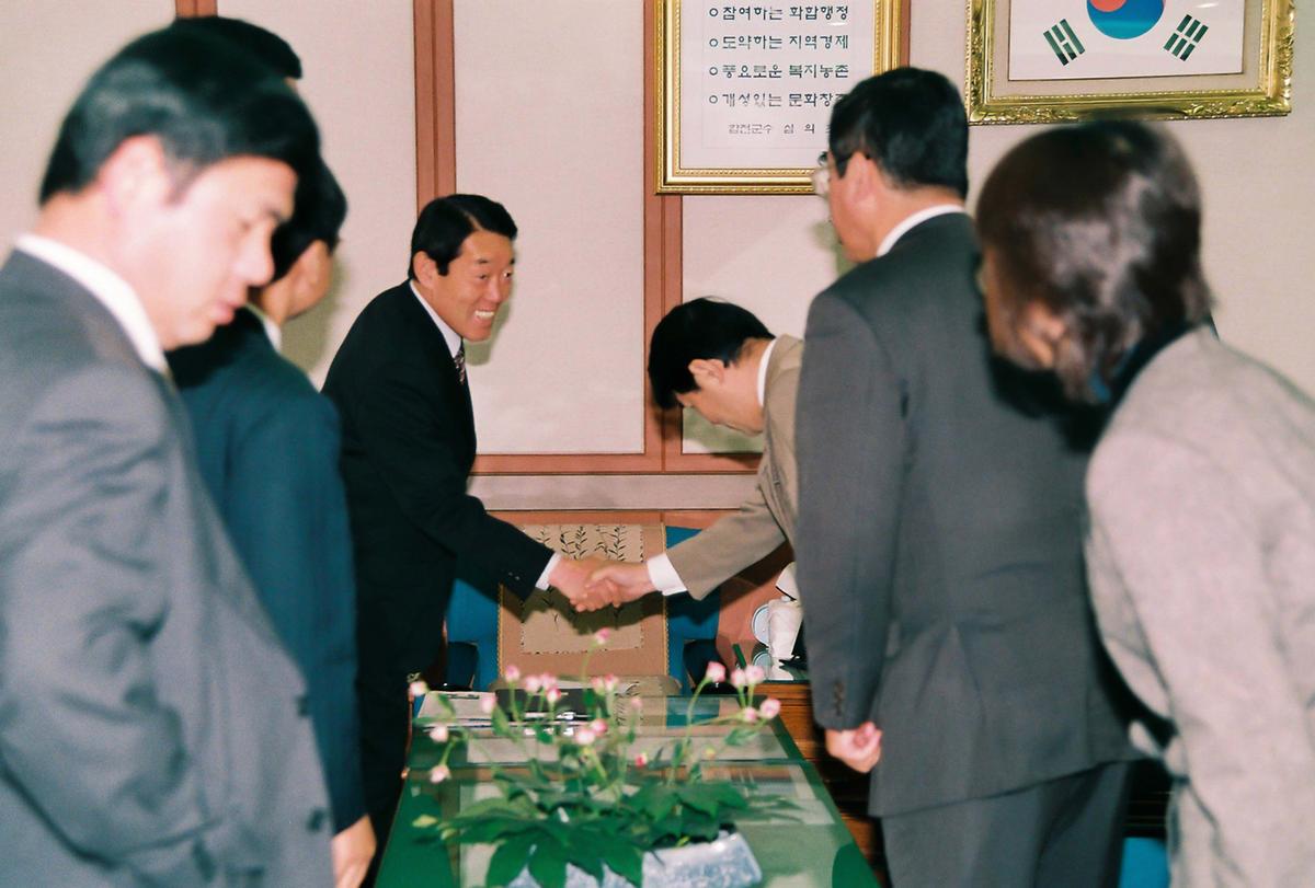 군정 모니터 요원과의 간담회