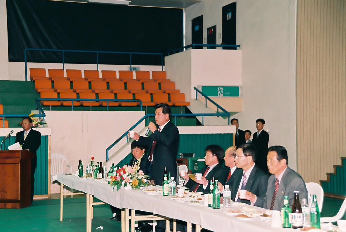 대야문화제전위원회 향우.내빈 오찬장
