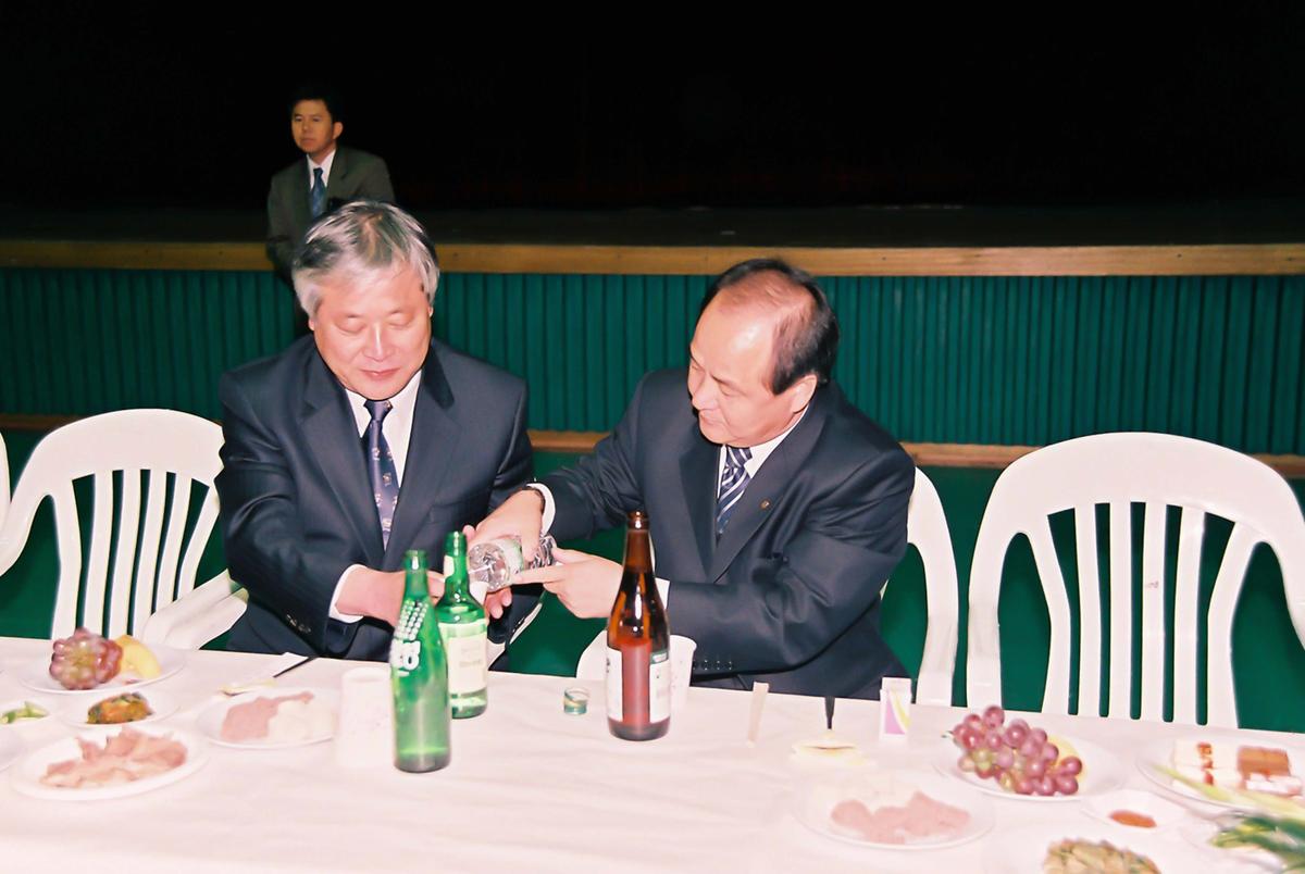 대야문화제전위원회 향우.내빈 오찬장