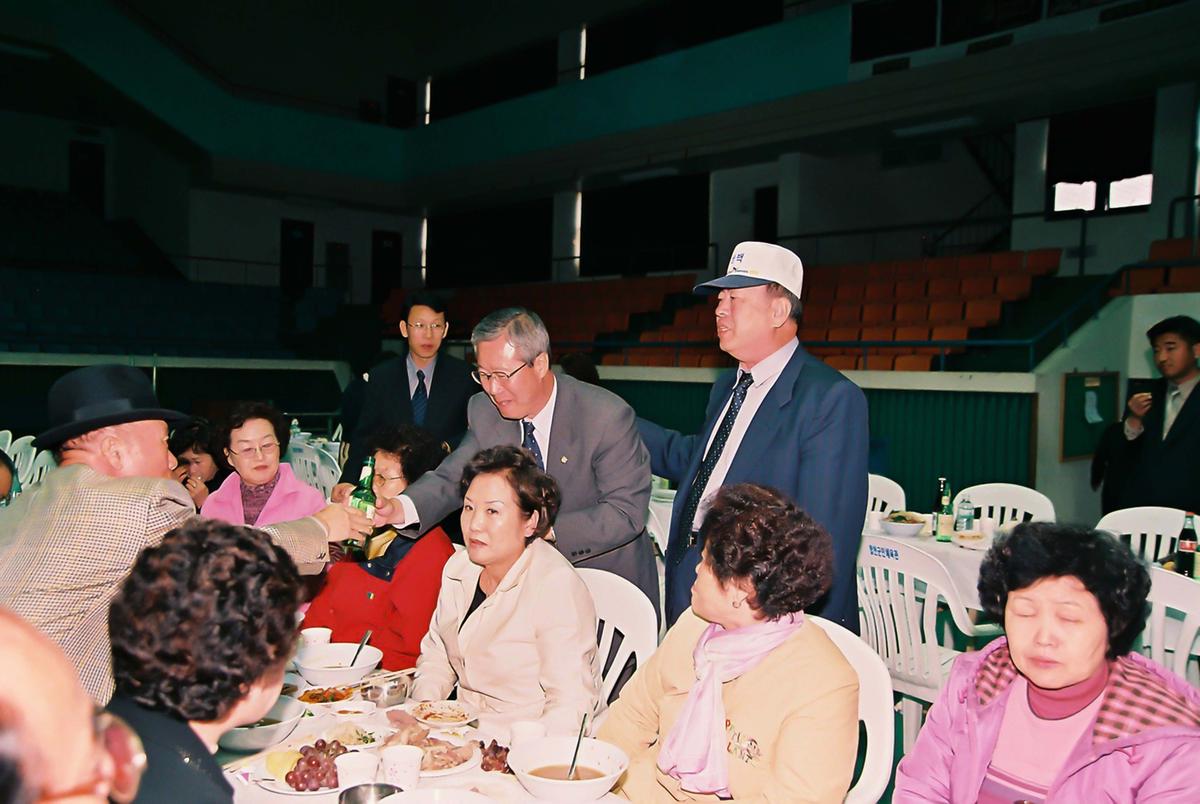 대야문화제전위원회 향우.내빈 오찬장