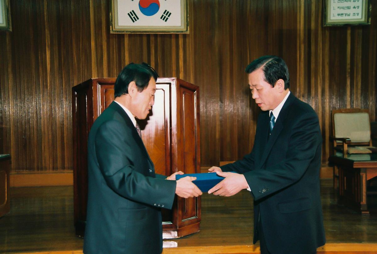 문홍규 부군수 이임식