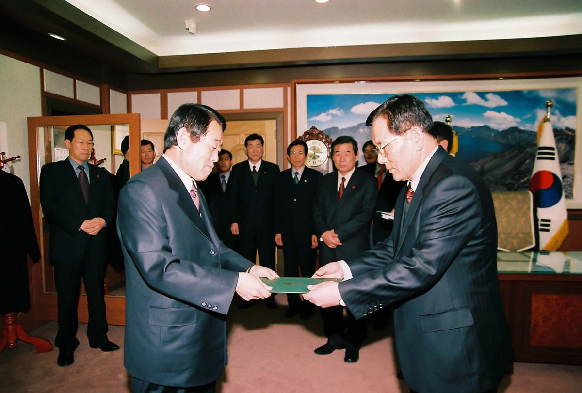 최일성 부군수 취임