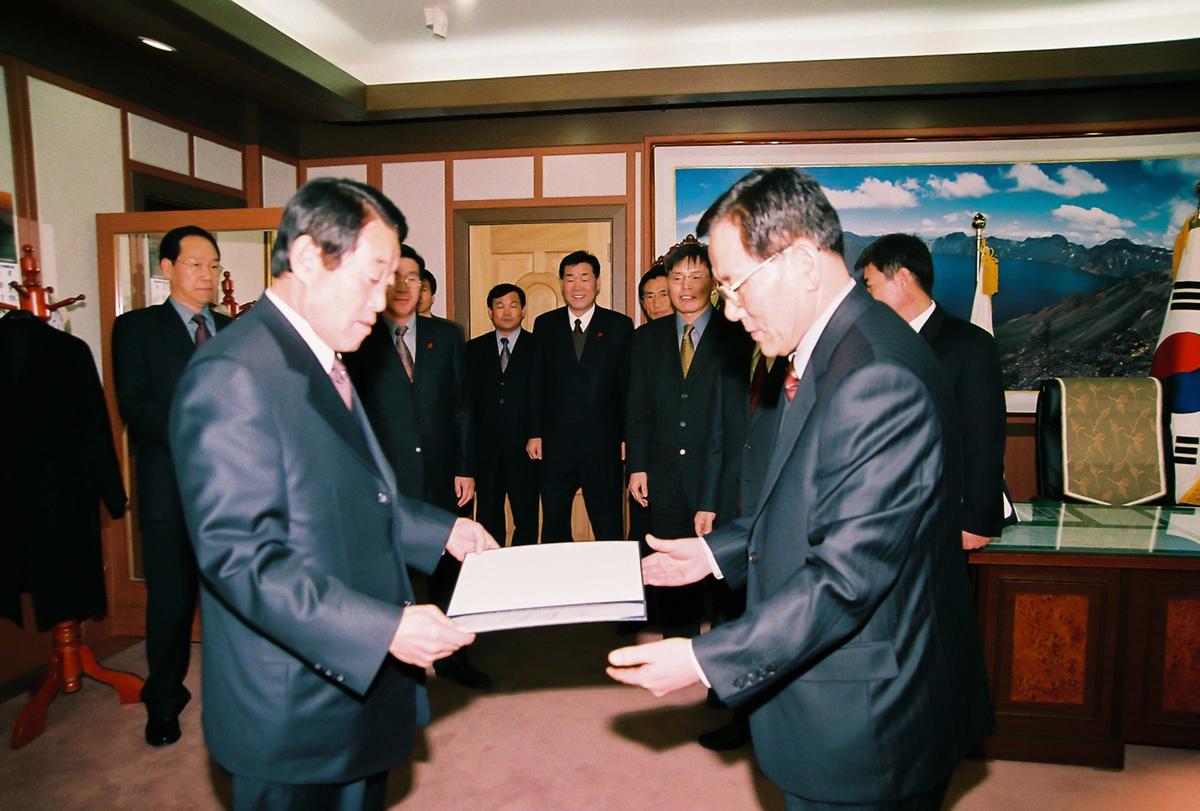 최일성 부군수 취임