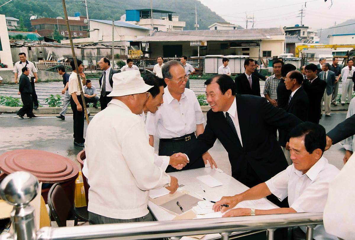 야로면 노인회관 준공식
