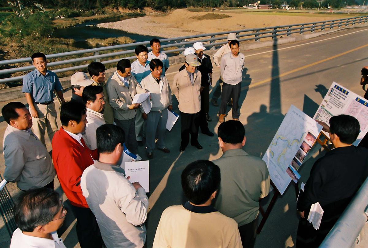 용계제 하천개수공사