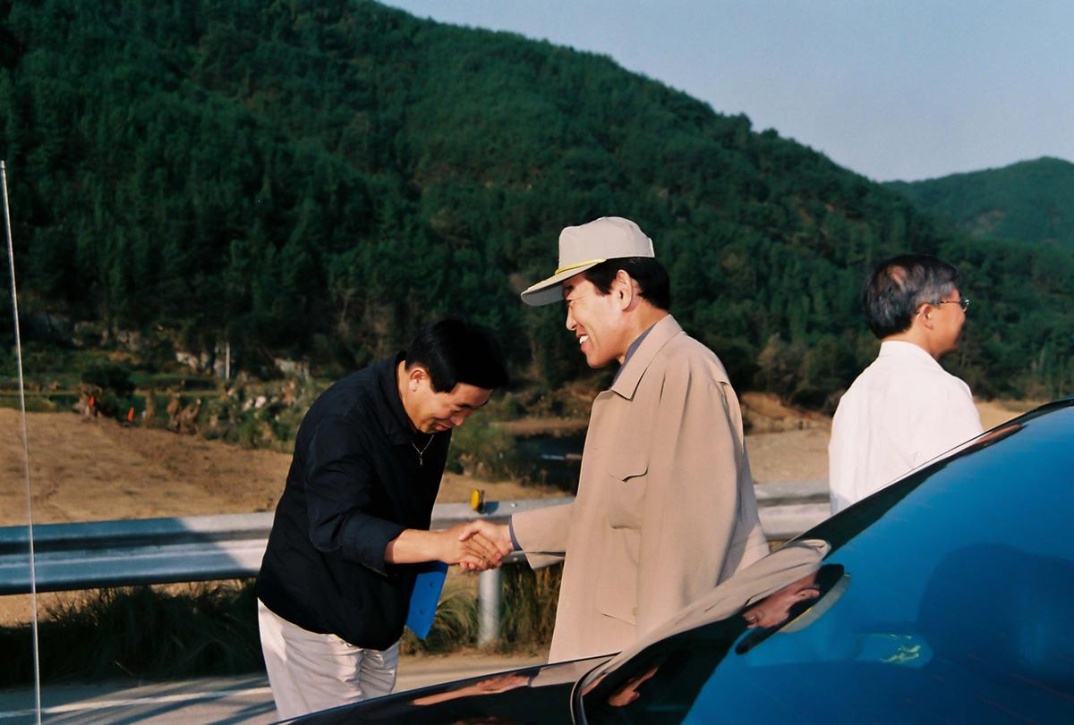 용계제 하천개수공사