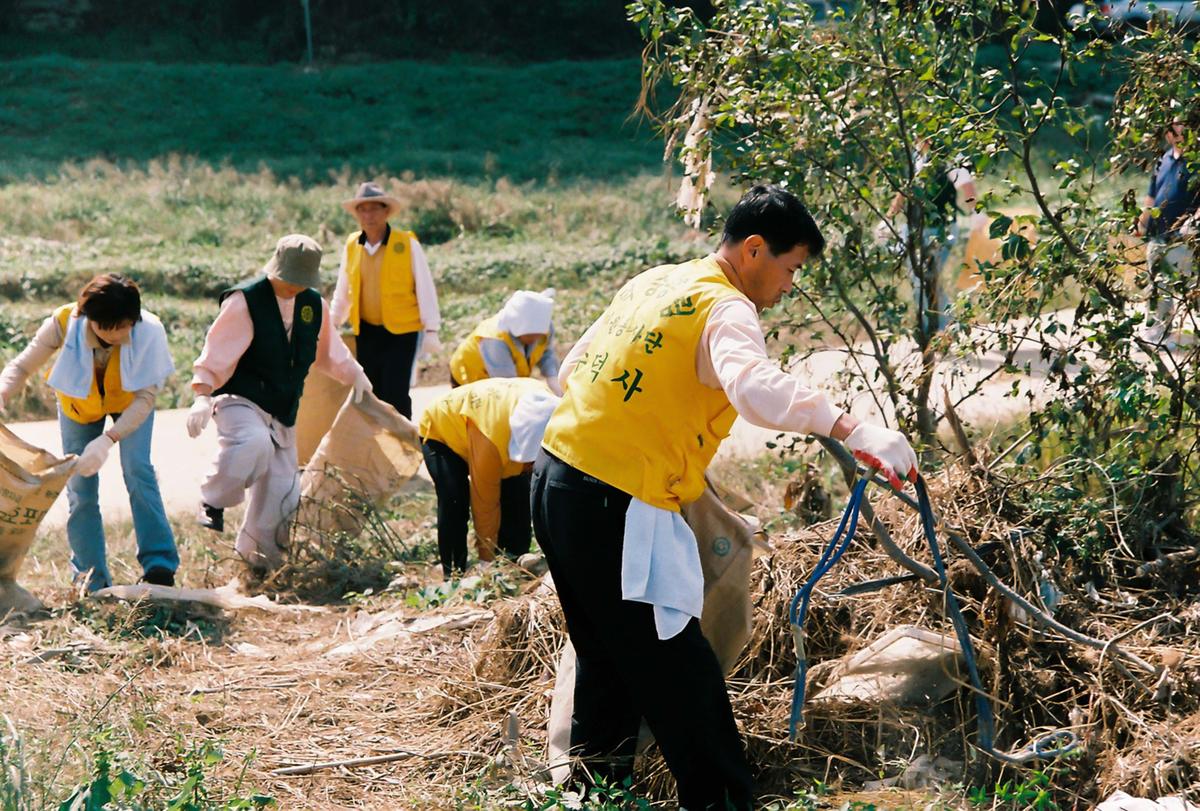 용계제 하천개수공사