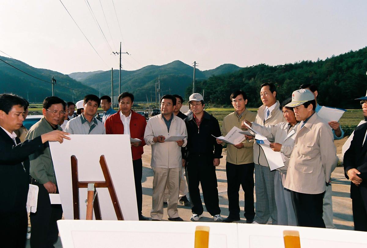 용계제 하천개수공사