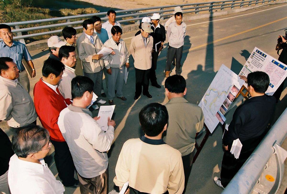 용계제 하천개수공사