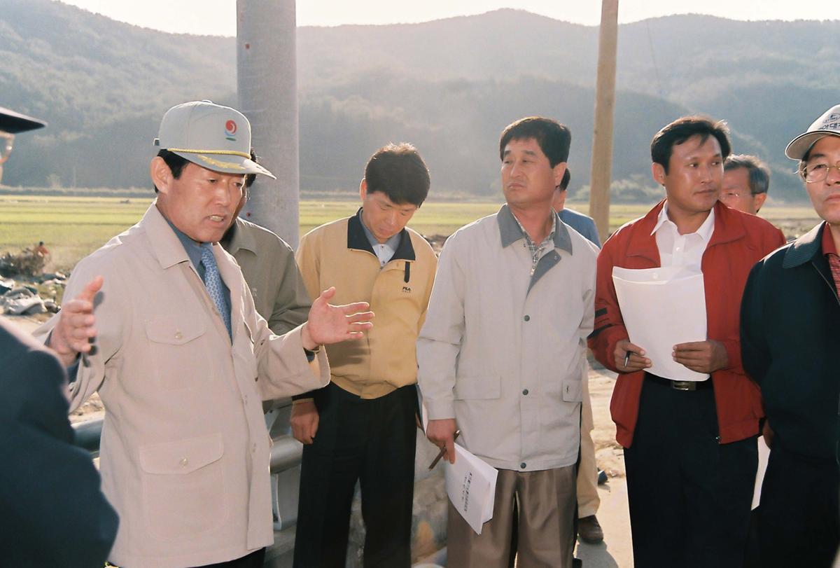 용계제 하천개수공사