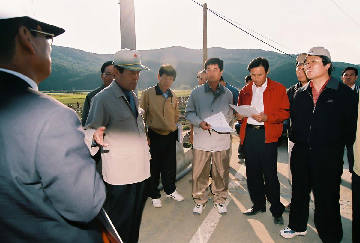 용계제 하천개수공사