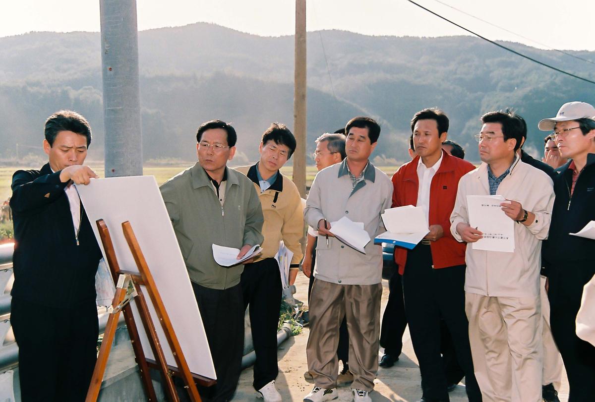 용계제 하천개수공사