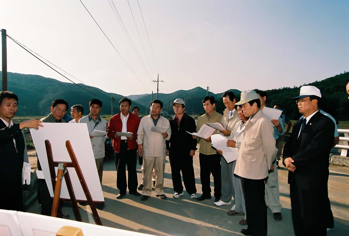 용계제 하천개수공사