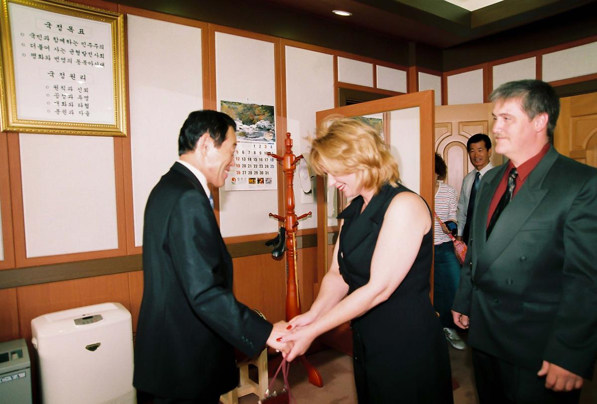 외국인사방문
