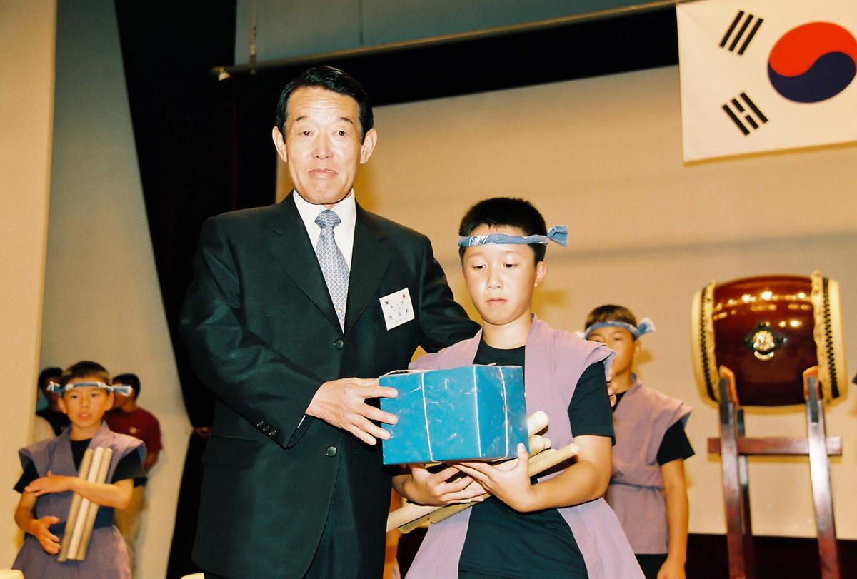 일본국 고외전자 도이 태고단의 합천군 공연