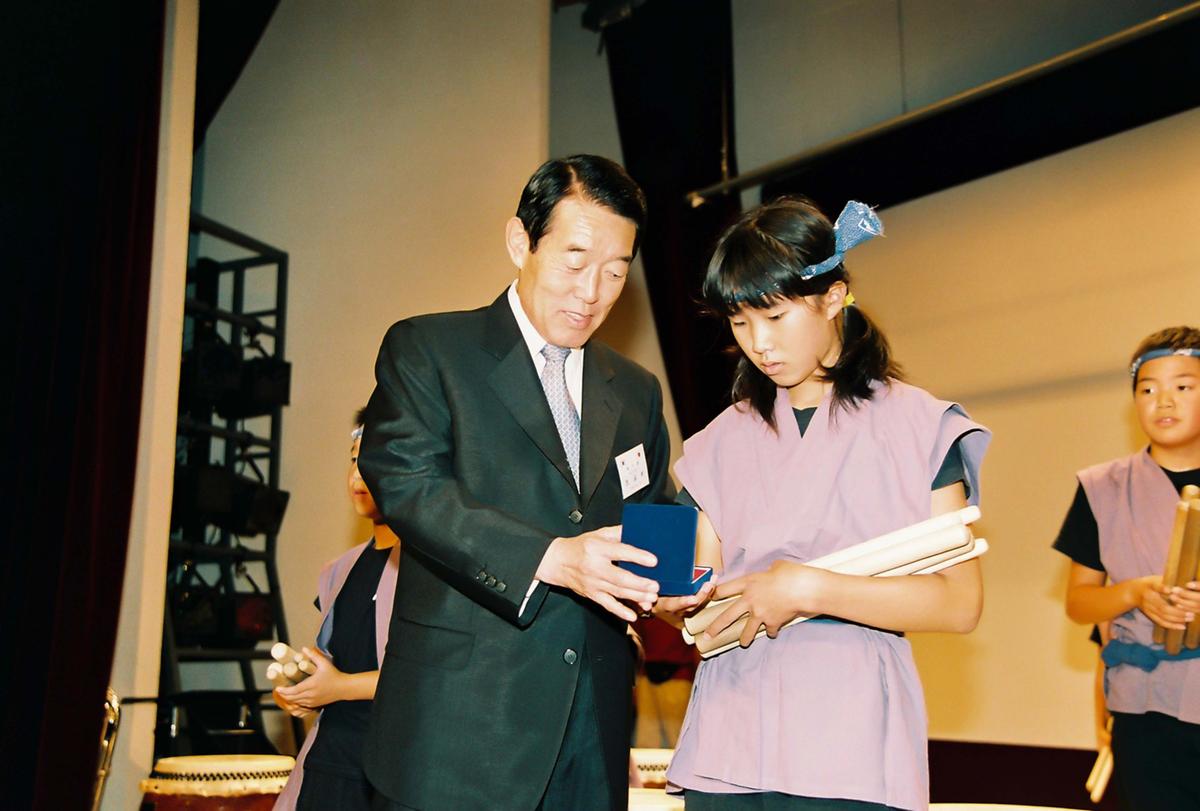 일본국 고외전자 도이 태고단의 합천군 공연