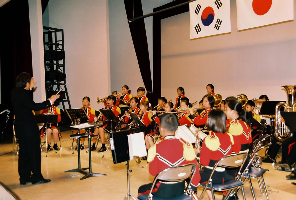 일본국 고외전자 도이 태고단의 합천군 공연