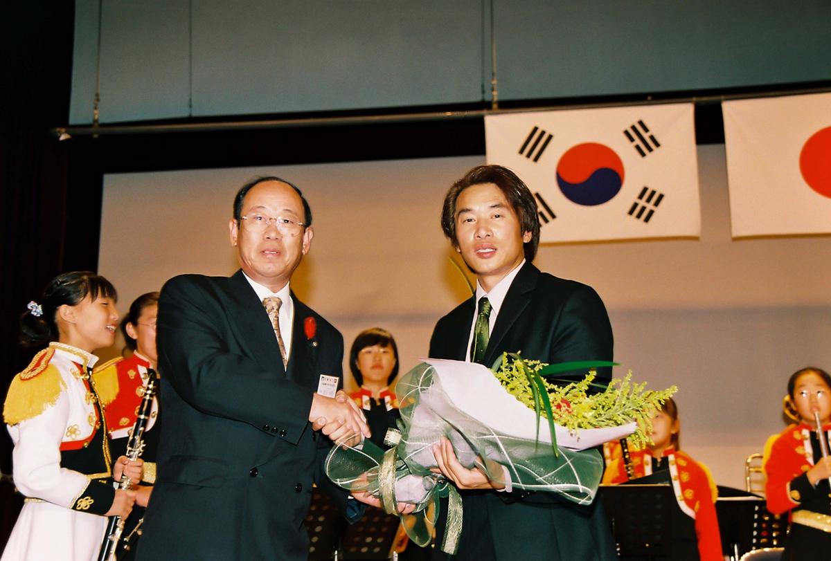 일본국 고외전자 도이 태고단의 합천군 공연