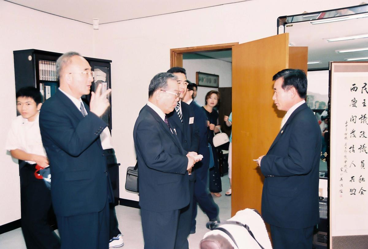 일본국 고외정 중학생 합천군 방문단