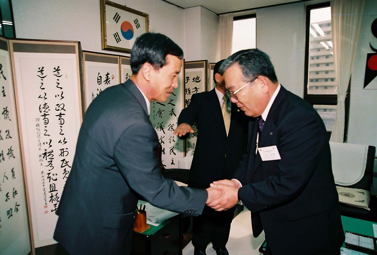 일본국 고외정 중학생 합천군 방문단