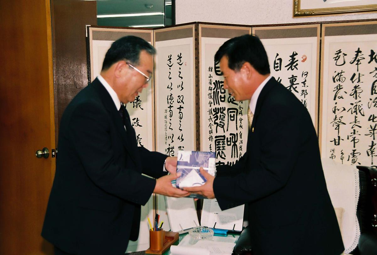 일본국 고외정 중학생 합천군 방문단