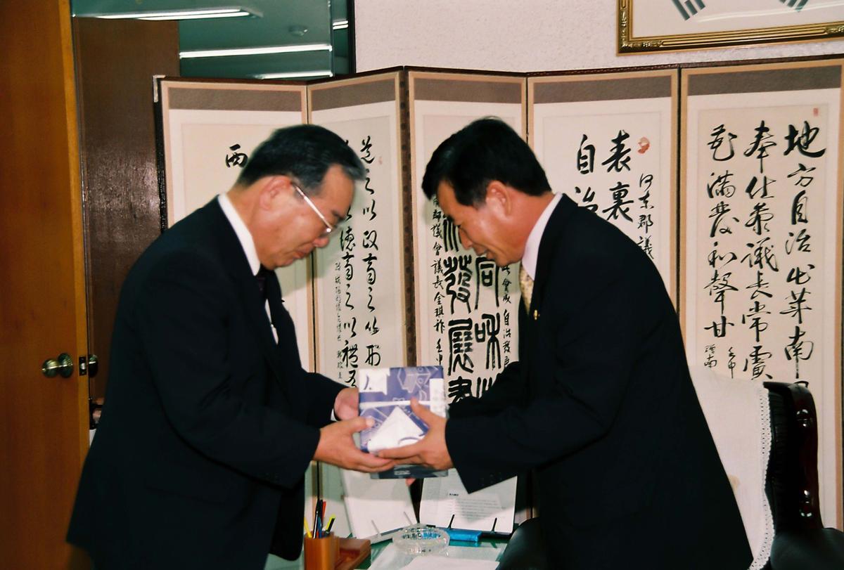 일본국 고외정 중학생 합천군 방문단