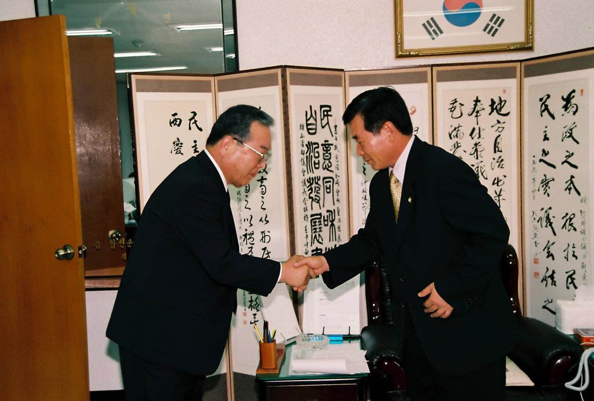 일본국 고외정 중학생 합천군 방문단