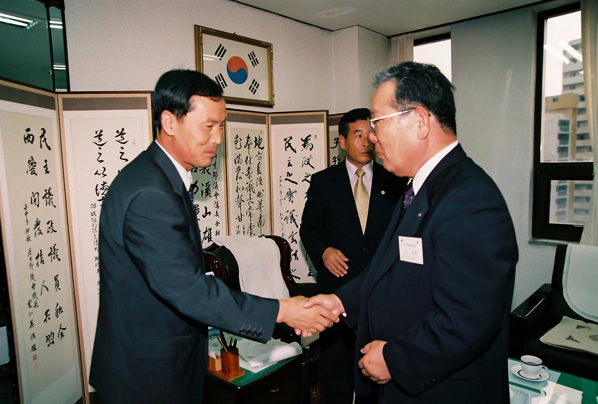 일본국 고외정 중학생 합천군 방문단