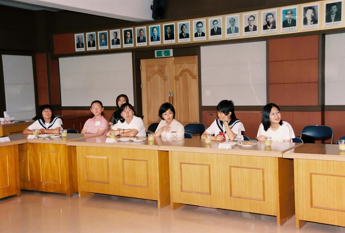 일본국 고외정 중학생 합천군 방문단