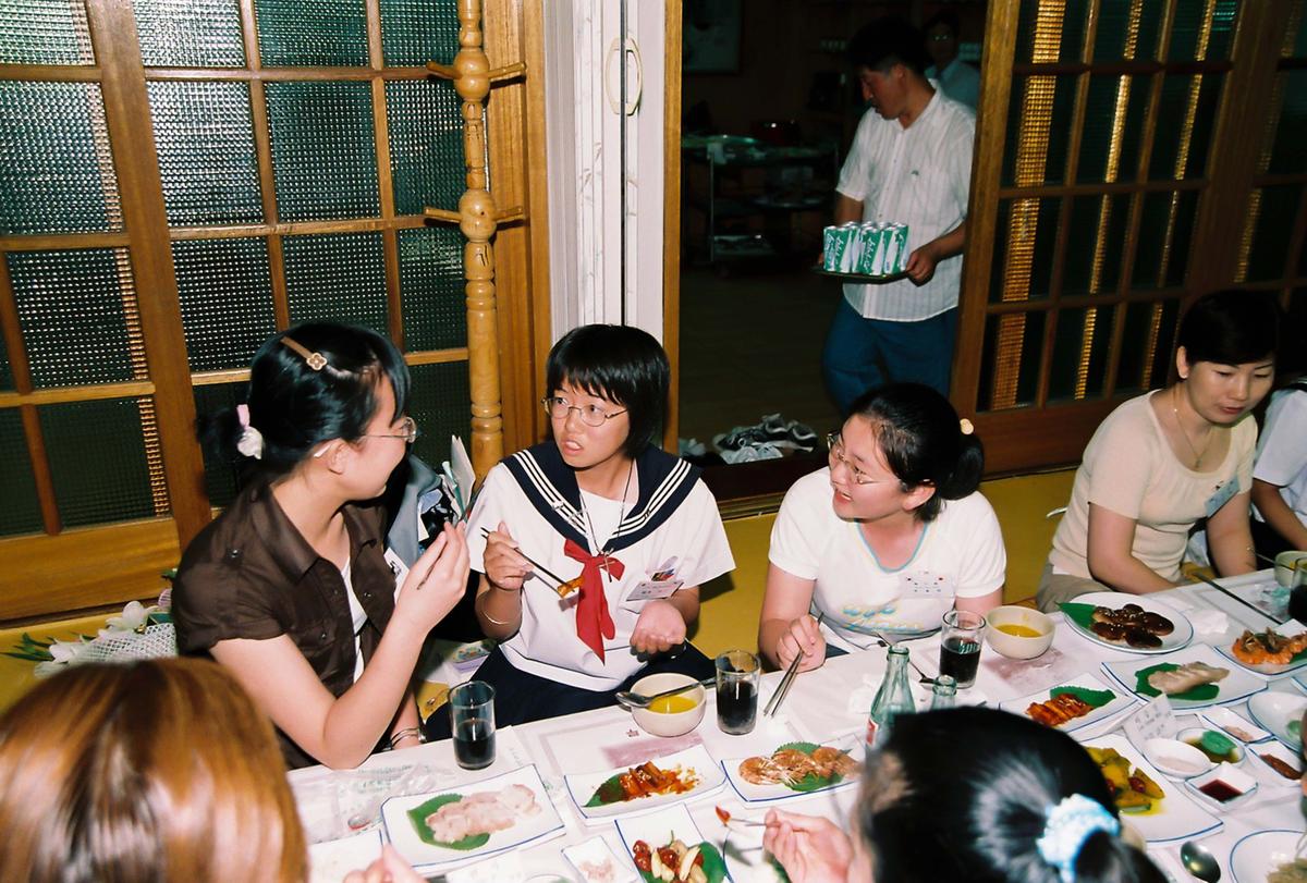 일본국 고외정 중학생 합천군 방문단