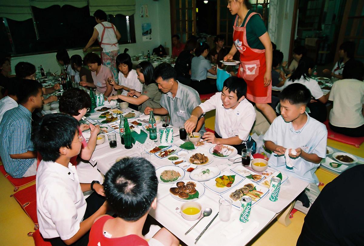 일본국 고외정 중학생 합천군 방문단