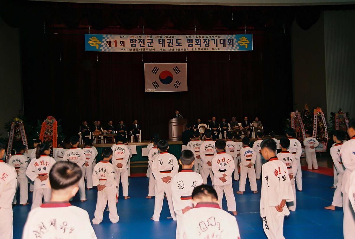 제1회 합천군 태권도 협회장기대회
