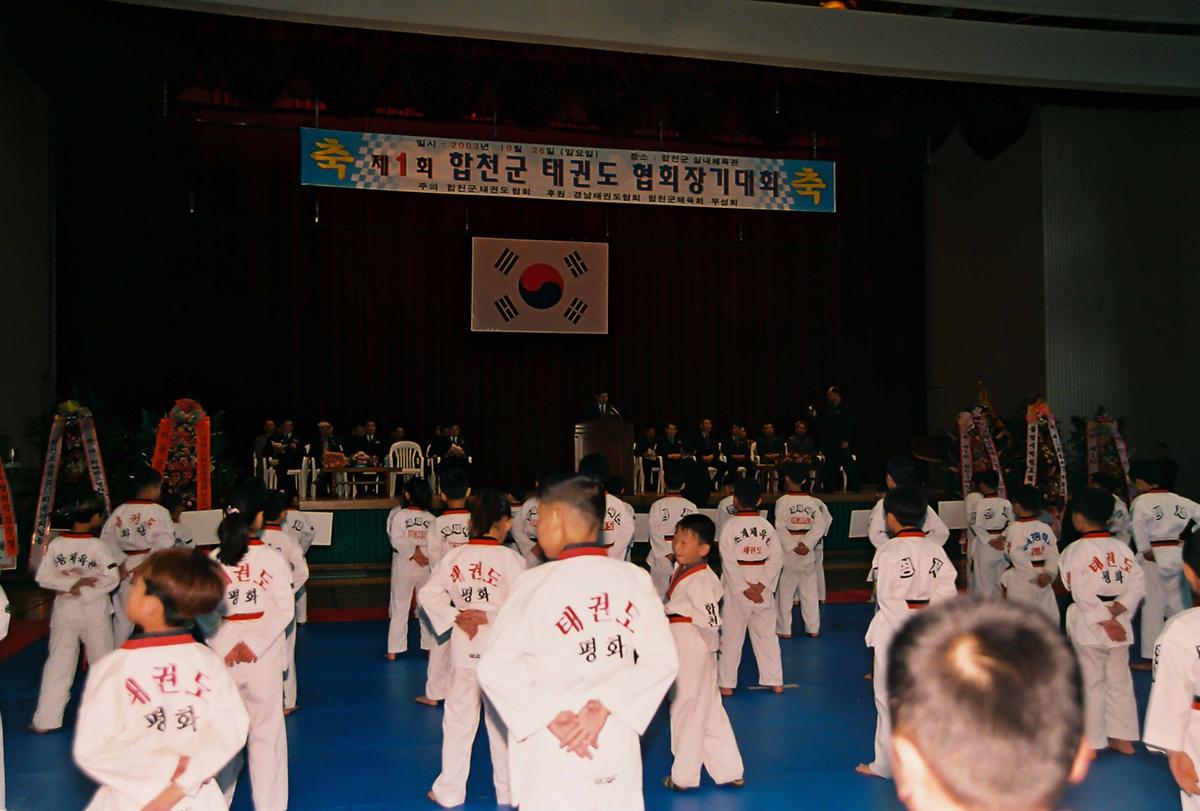 제1회 합천군 태권도 협회장기대회