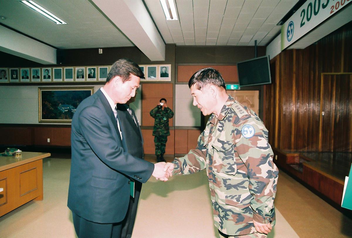 2003년 예비군부대 정기감사 강평