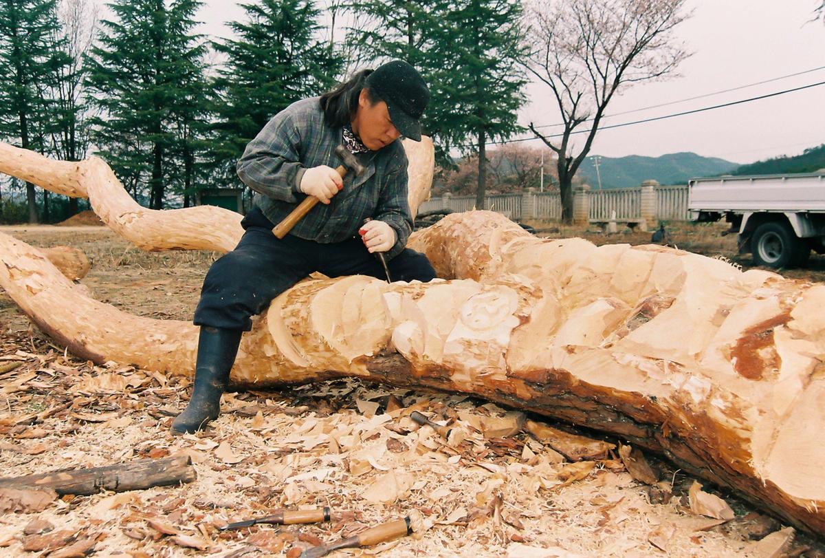 장승만들기