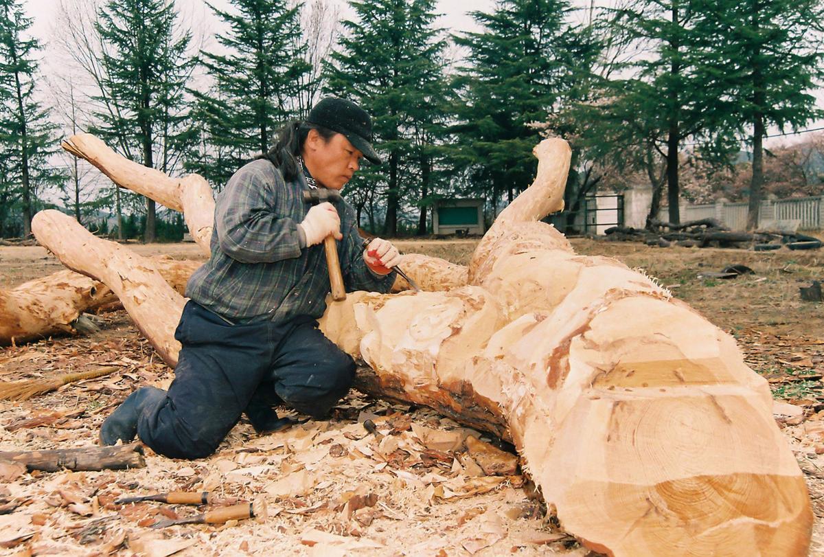 장승만들기