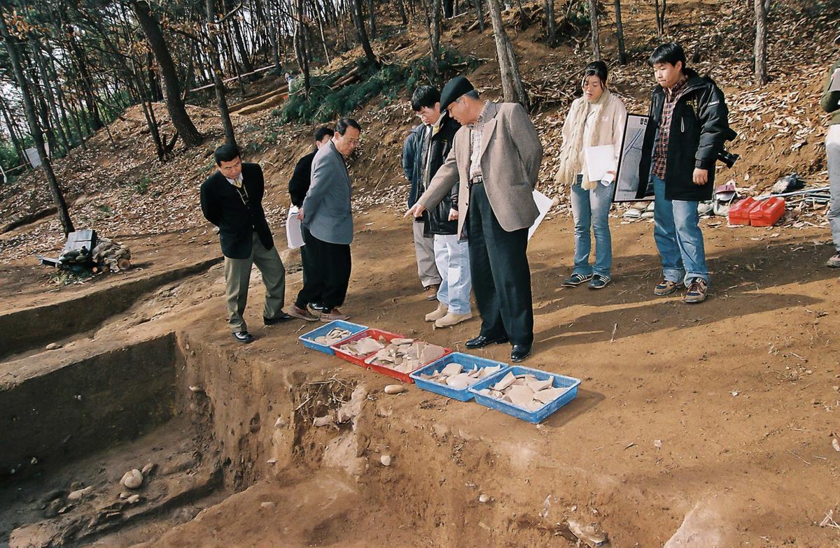유물발굴현장