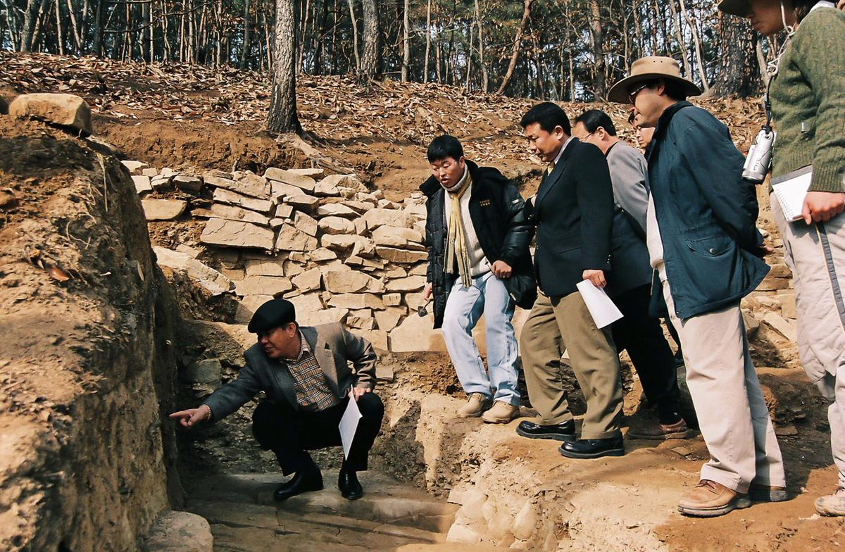 유물발굴현장