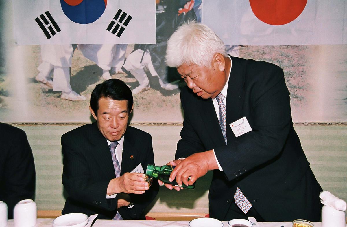 일본국 고뢰정 중학생 합천군 방문단