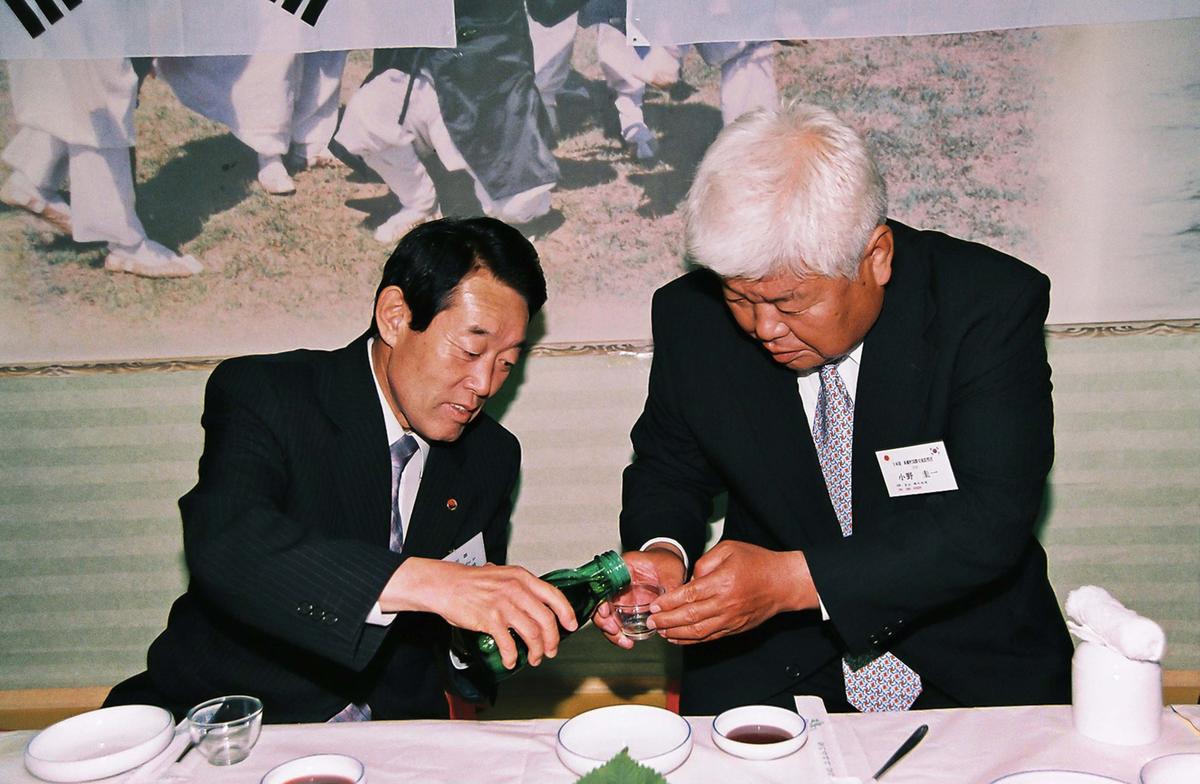 일본국 고뢰정 중학생 합천군 방문단