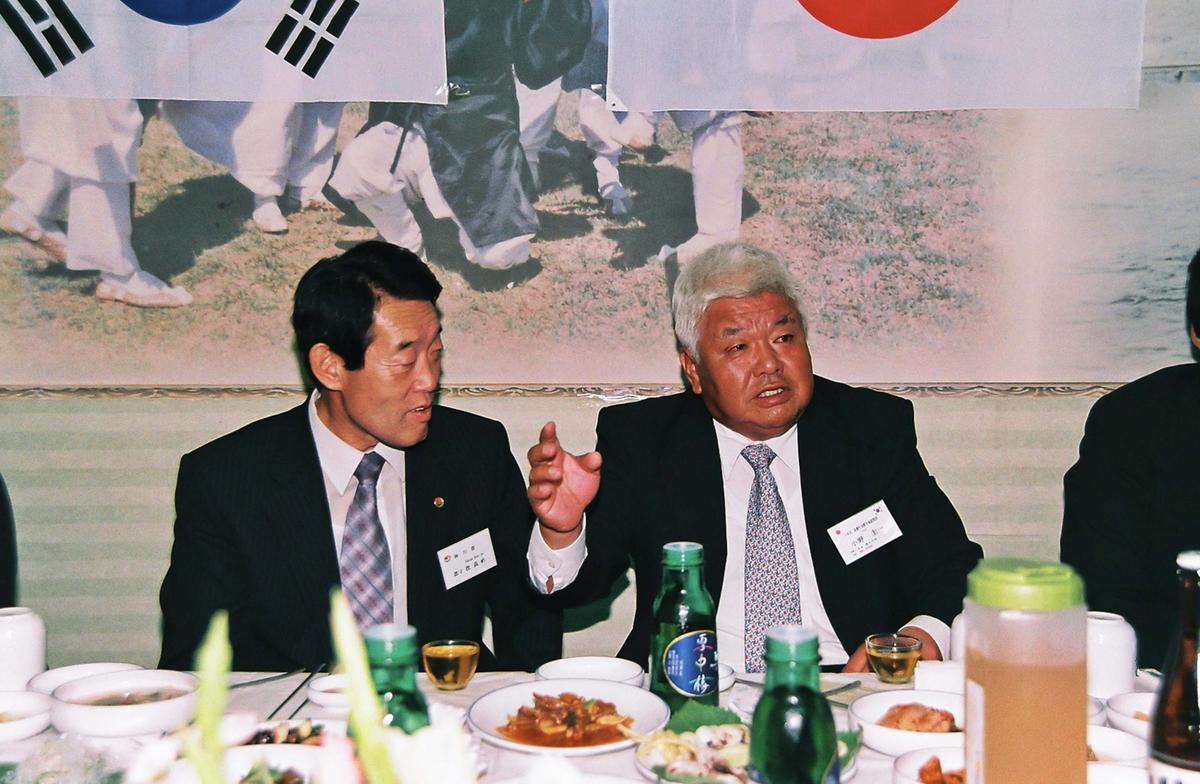 일본국 고뢰정 중학생 합천군 방문단