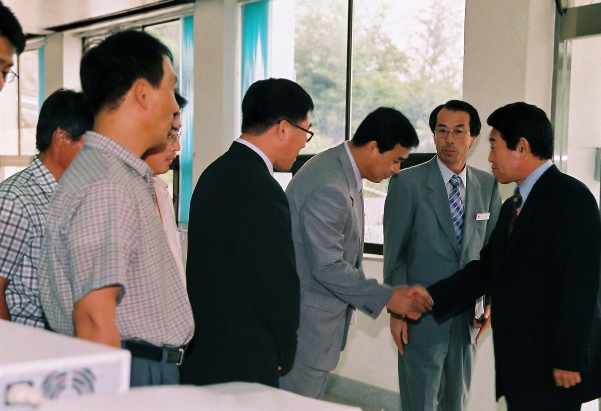 민선3기 심의조 군수와 주민과 대화
