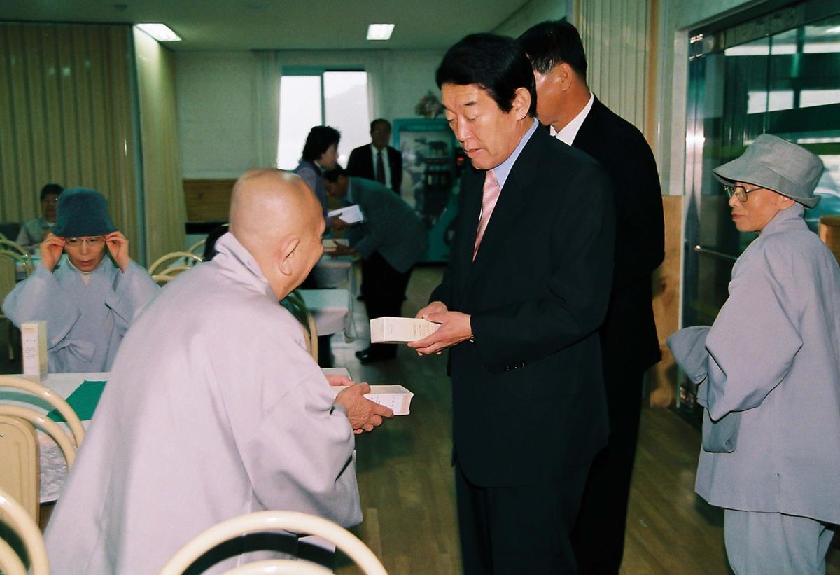 수해 이재민 구호품