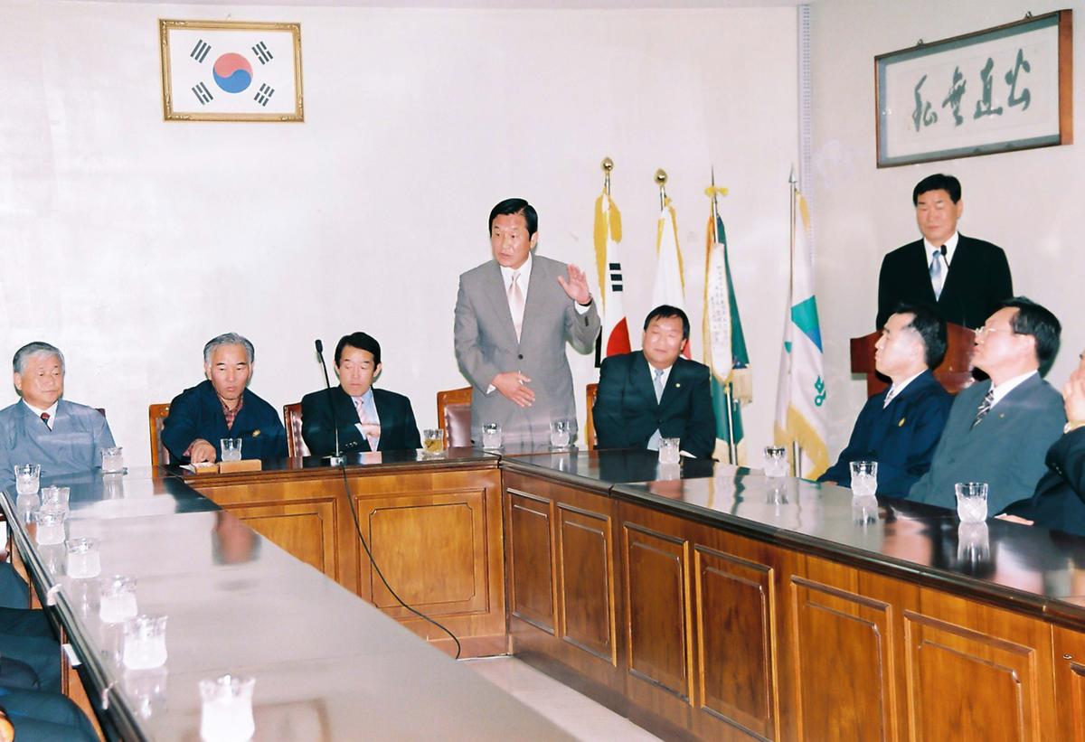 수해 이재민 구호품